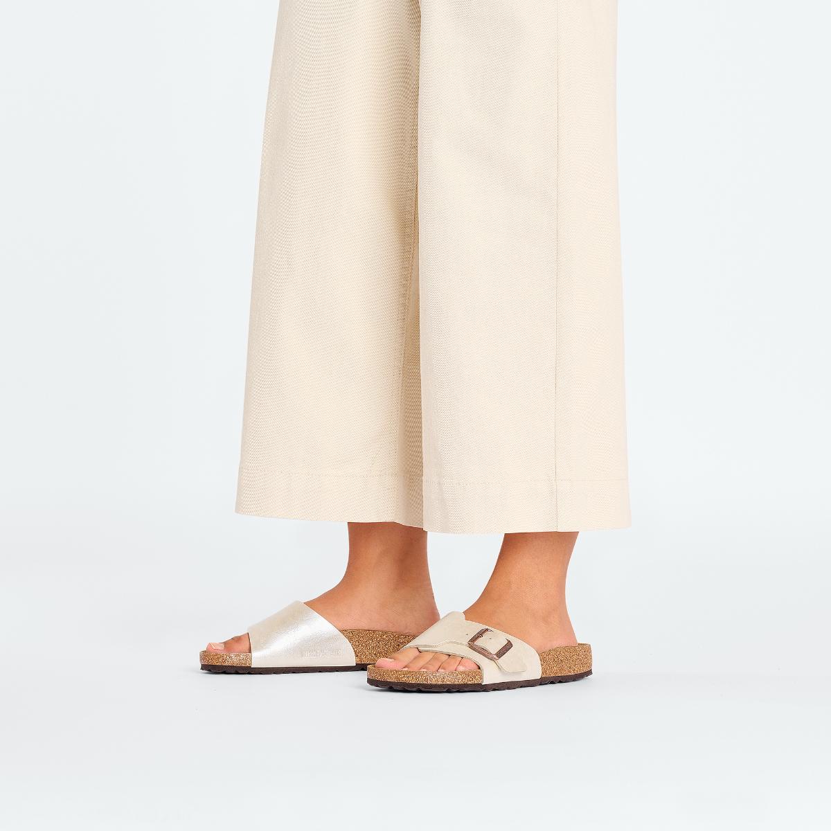 BIRKENSTOCK Catalina Birko-flor Graceful Pearl White - Image 5