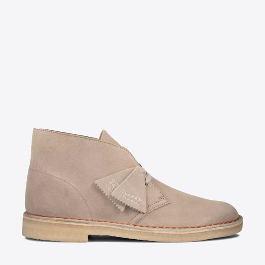 CLARKS Desert Boot Suede Sand - Image 1