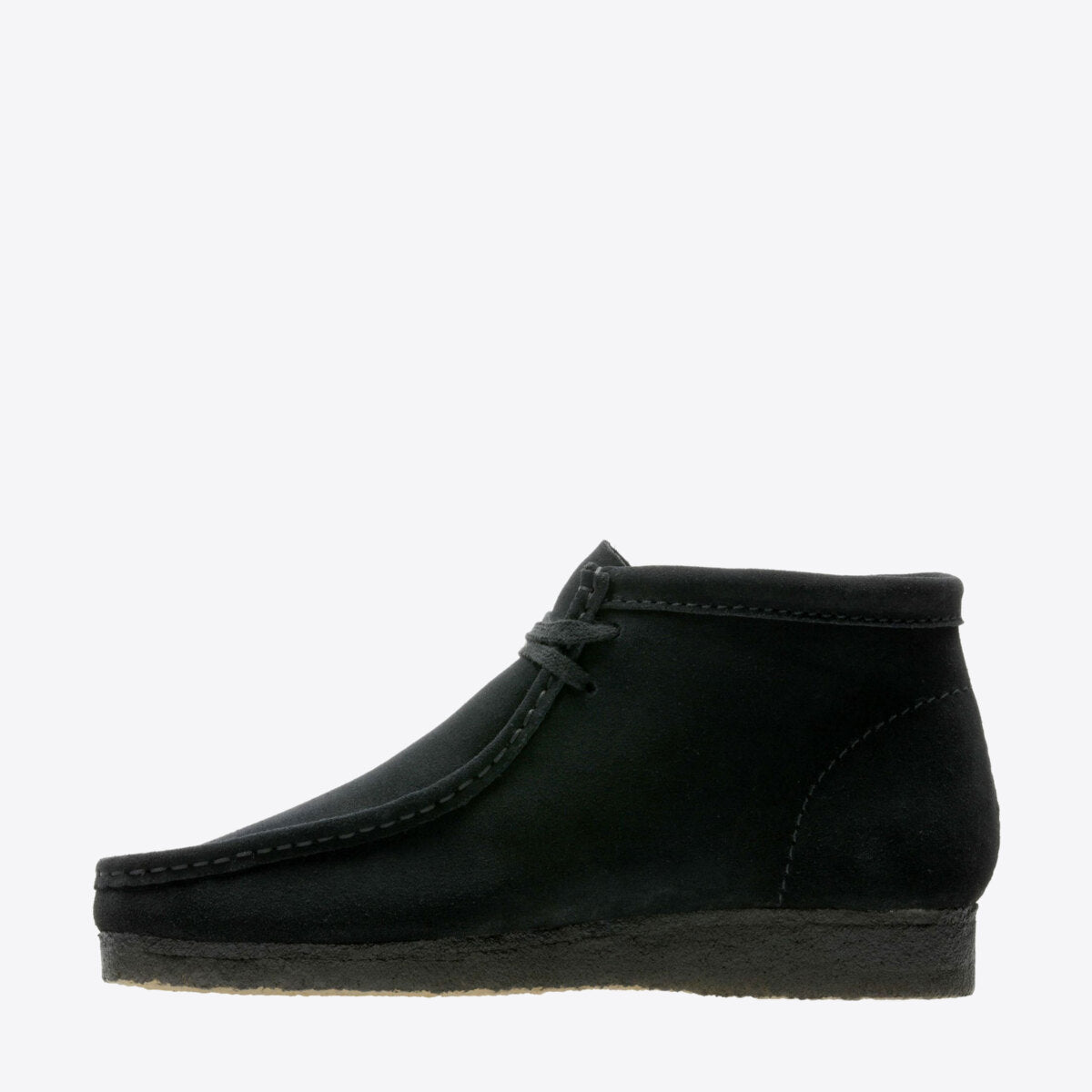 Buy CLARKS Mens Wallabee Boot Suede Black Online Pat Menzies