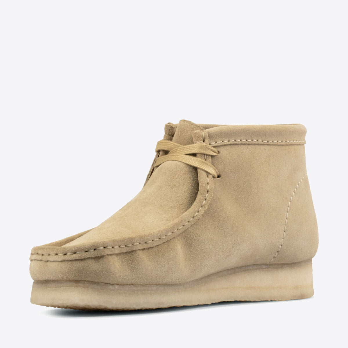 Buy CLARKS Mens Wallabee Boot Suede Maple Online Pat Menzies