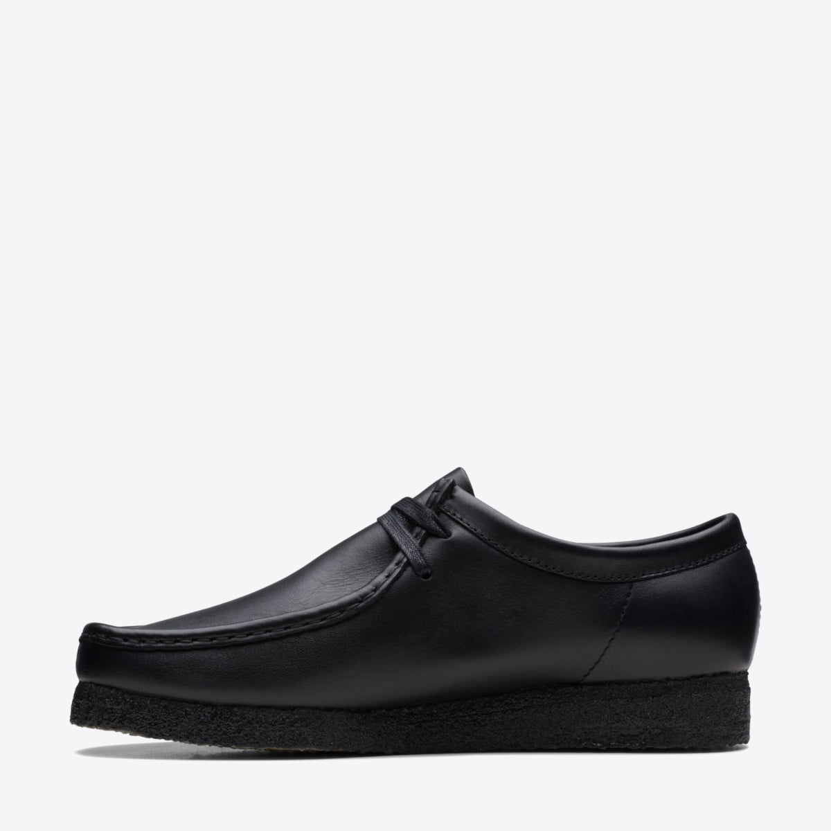 Buy CLARKS Mens Wallabee Shoe Leather Black Online Pat Menzies