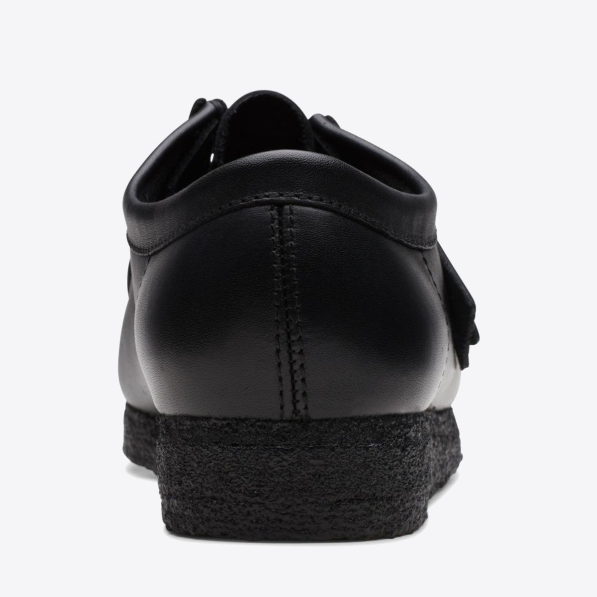CLARKS Wallabee Shoe Leather Black - Image 6
