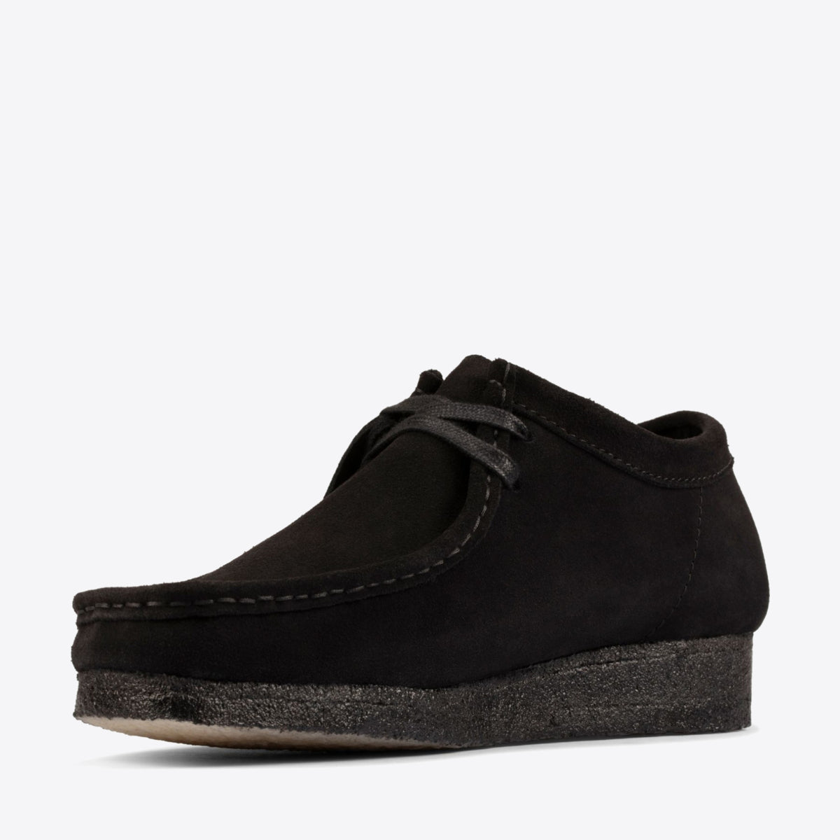 Clarks wallabees sale black best sale