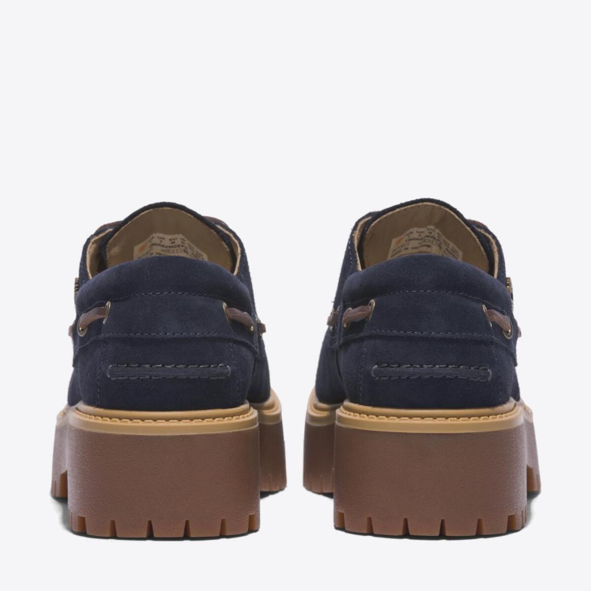 Buy TIMBERLAND Womens Stone Street 3-Eye Lug - Dark Blue Suede 