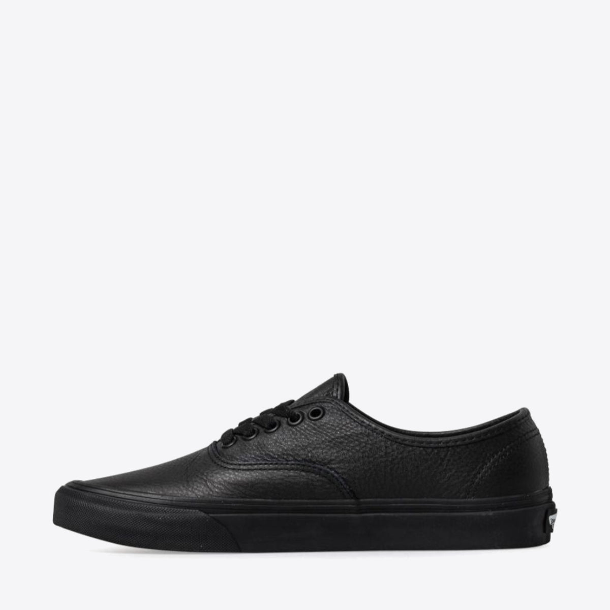 Black leather vans nz online